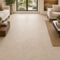 Durango Cream 18x18 Honed-Filled Travertine Tile — Family Room floor