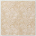 Durango / Paredon (Mexican) - Cross Cut Durango Travertine 18x18 Filled & Honed Travertine Tile close-up
