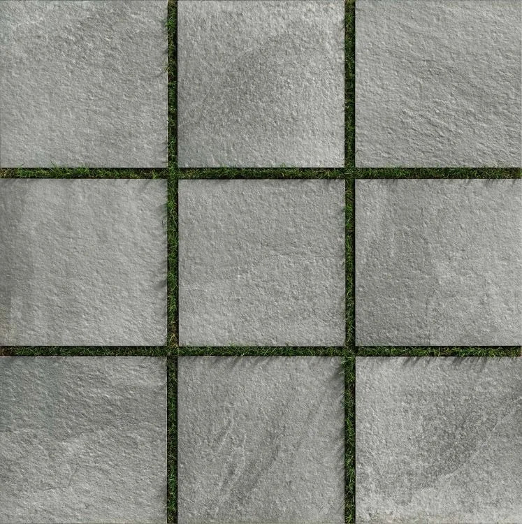 Earth Stone Light Grey 24x24 2cm Paver