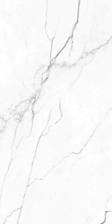 EC Elegance White 12x24 Polished Porcelain Tile