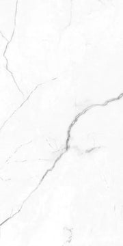 EC Elegance White 12x24 Polished Porcelain Tile