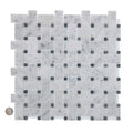 Essex Basket Weave 12x12 Marble Mosaic