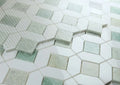 Eclipse Green 12.25x12.25 Marble Mosaic