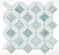 Eclipse Green 12.25x12.25 Marble Mosaic