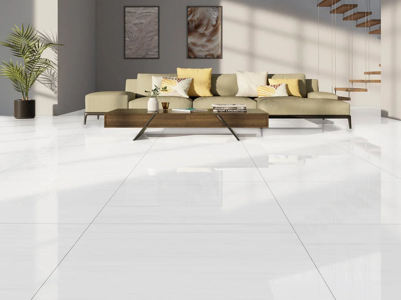 Eco Luxe Bianco Covelano 24x48 Polished Porcelain Wall & Floor Tile