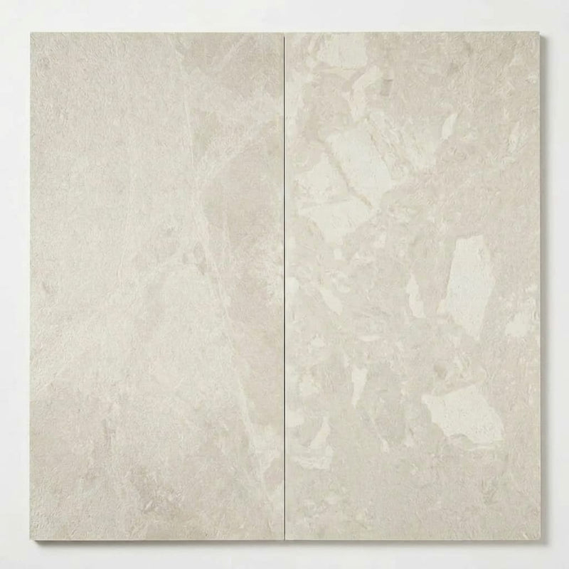 Ege Royale 18x36 Sandblasted Marble Tile close-up