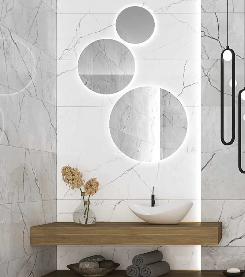 Elegance Marble Pearl 24x24 Matte Porcelain Tile