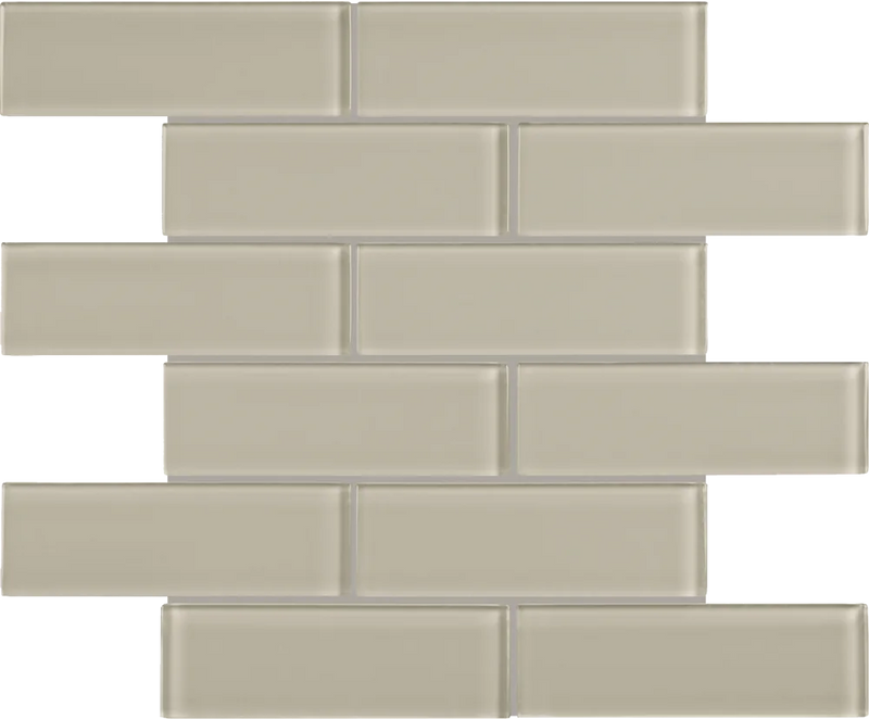 Element Earth 2x6 Glass Mosaic Tile