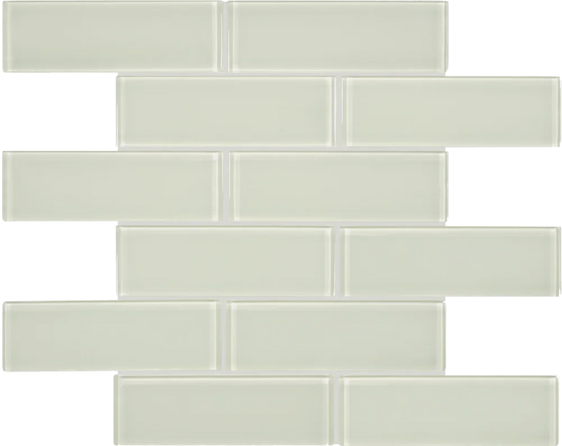 Element Sand 26 2x6 Glass Mosaic Tile