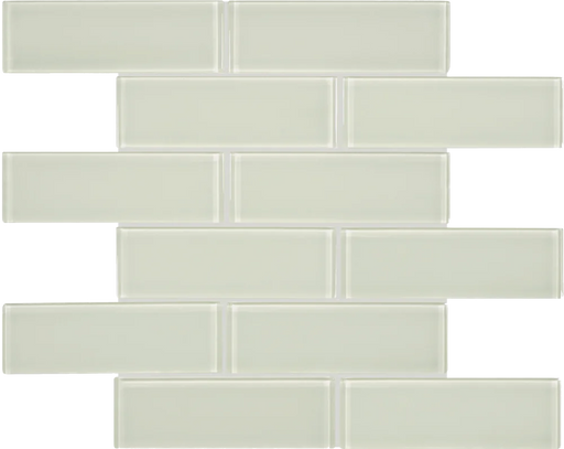 Element Sand 26 2x6 Glass Mosaic Tile