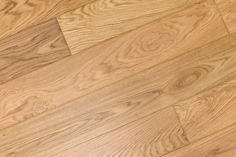 Elysian Avant Natural 7-1/2xRL (24-75) Wire-Brushed Urethane Oak Wood Flooring