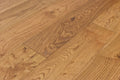 Elysian Collective Tan 7-1/2xRL (24-75) Wire-Brushed Urethane Oak Wood Flooring