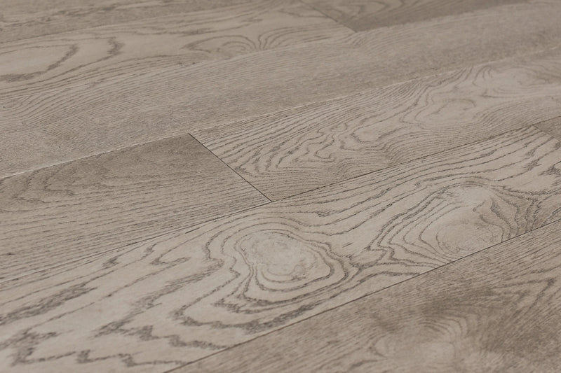 Elysian Mod Titanium 7-1/2xRL (24-75) Wire-Brushed Urethane Oak Wood Flooring