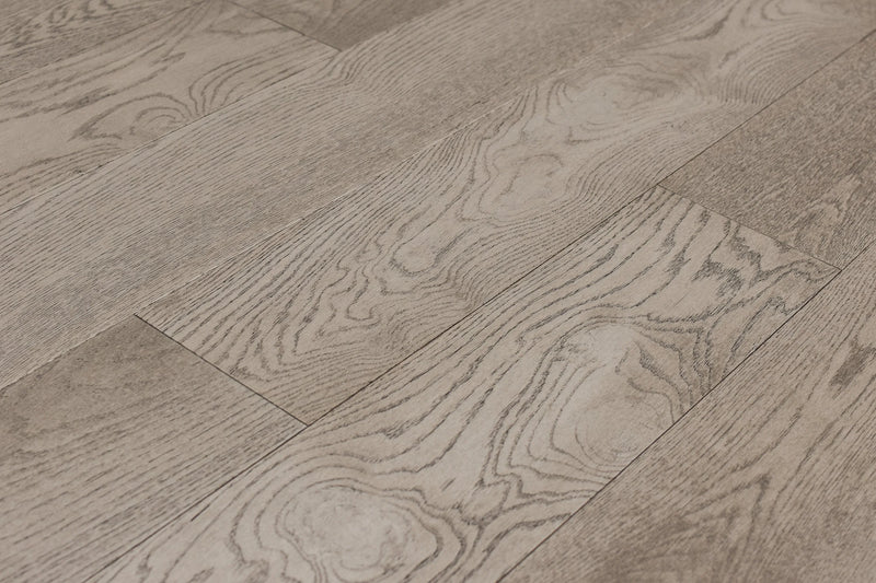 Elysian Mod Titanium 7-1/2xRL (24-75) Wire-Brushed Urethane Oak Wood Flooring