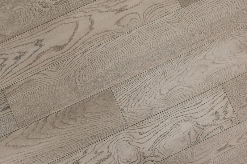 Elysian Mod Titanium 7-1/2xRL (24-75) Wire-Brushed Urethane Oak Wood Flooring