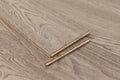 Elysian Ethereal Grey 7-1/2 in x Random Length (24 in - 75 in) Plank Wirebrushed, Urethane Engineered Oak Hardwood Flooring