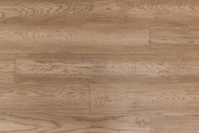 Elysian Mojave Fog 7-1/2 in x Random Length (24 in - 75 in) Plank Wirebrushed, Urethane Engineered Oak Hardwood Flooring