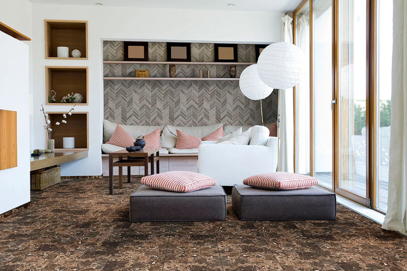 Emperador Dark 12x12 Select Polished Marble Tile