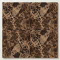 Emperador Dark (Spanish) Marble 18x18 Polished Tile close-up
