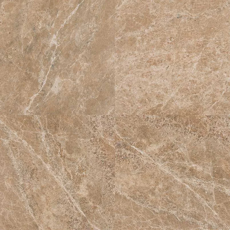 Emperador Light 18x18 Polished Marble Tile