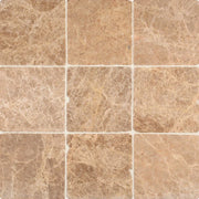 Emperador Light 18x18 Polished Marble Tile