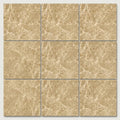 Emperador Light Marble 12x12 Polished Tile close-up