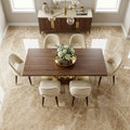 Emperador Light Marble 24x24 Polished Tile — Dining Room floor
