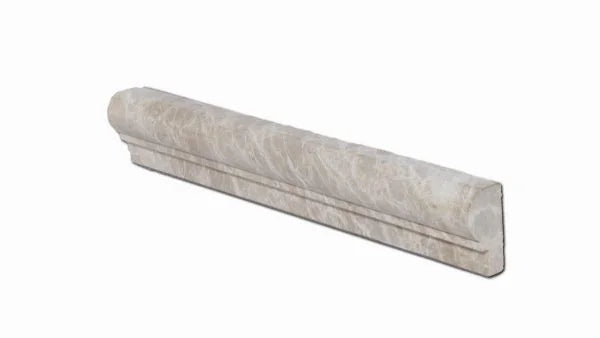 Liners Emperador Light 2x12 Honed Veined Marble Trim