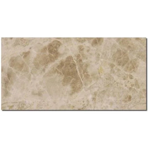 Emperador Light 12x24 Polished Marble Tile