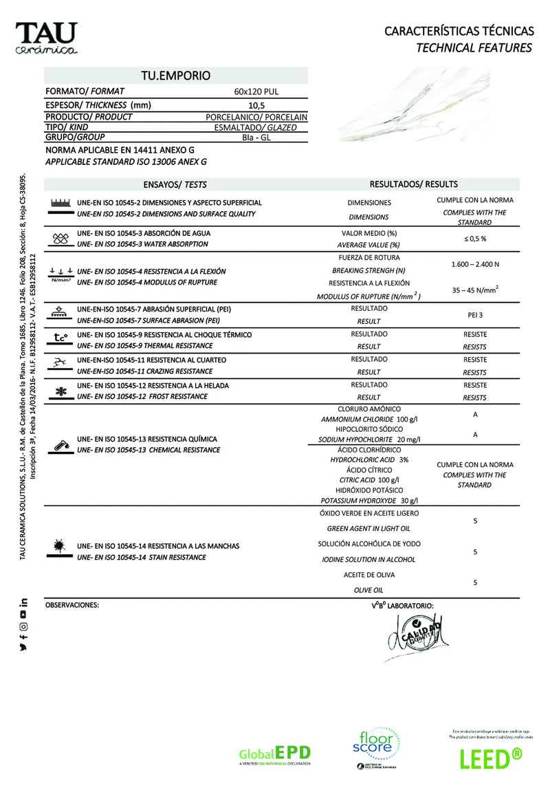 Emporio Calacatta 48x48 Polished Porcelain Tile