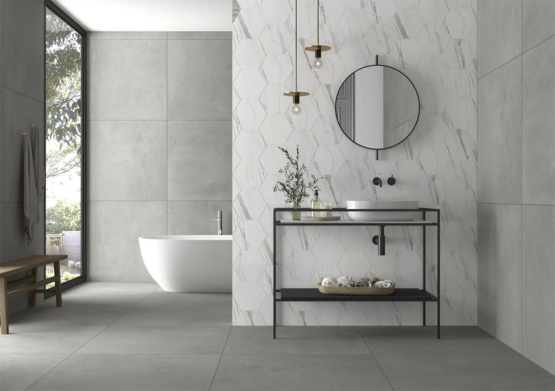 Emporio Calacatta Matte 24x48 Porcelain Tile