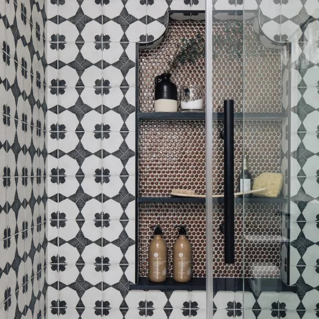 Enchante Moderno 7.75x7.75 Deco Ceramic Tile