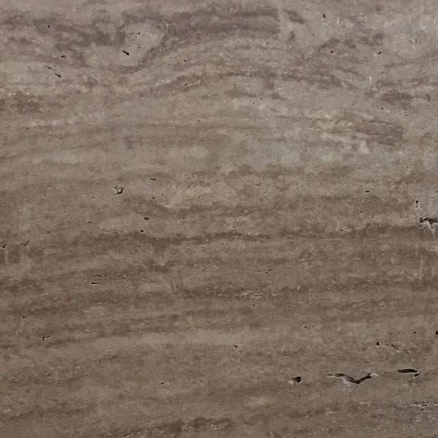 English Walnut 2cm Vein Cut Unfilled & Honed Travertine Slab