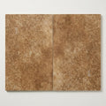 Travertine Tile - English Walnut - Filled Honed - 16x24 close-up
