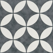 Enya Coal 6x6 Matte Straight Porcelain Pool Tile