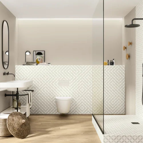 Enya Pumice 6x6 Matte Straight Porcelain Pool Tile