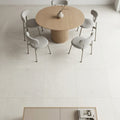 Epika Pedra Azul Ivory 48x48 Porcelain Tile — Dining Room floor