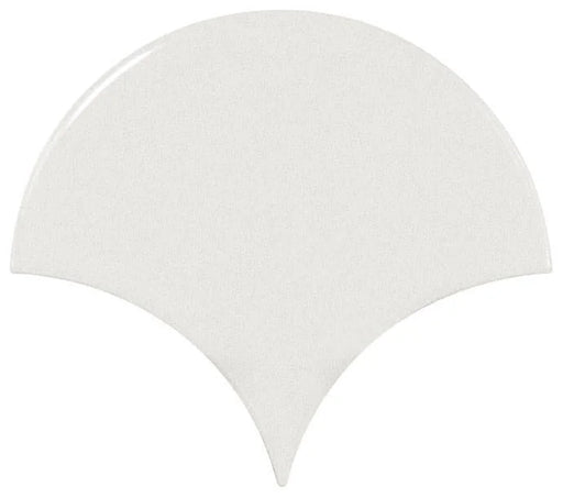 Equipe Scale/Fan Brite White .5x8 Jolly Matte Ceramic Trim