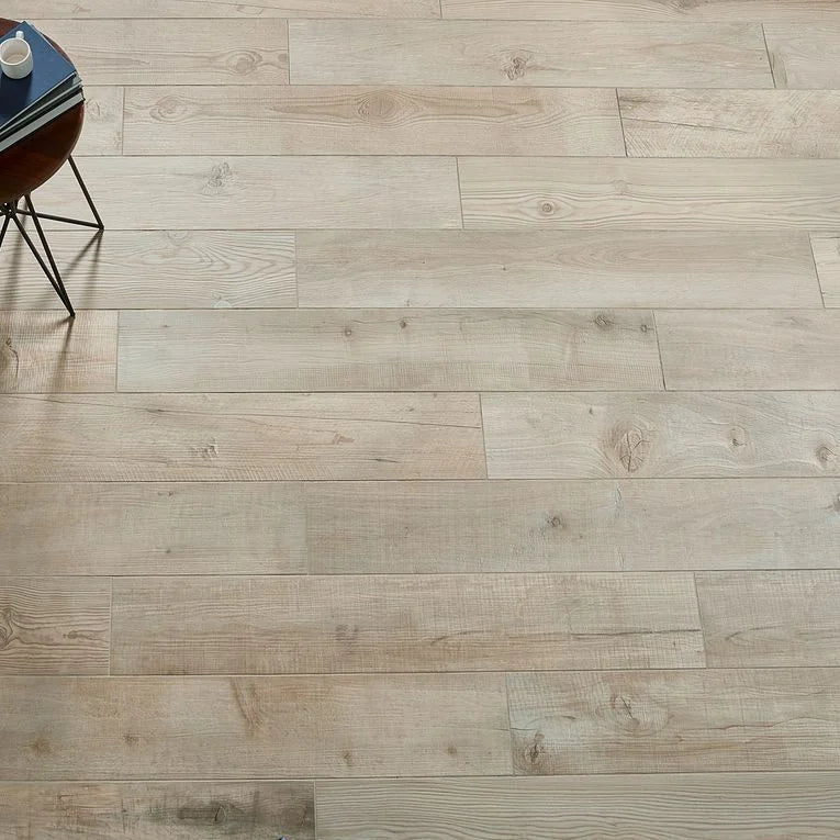 Essence Cream 8x48 Matte Wood Look Porcelain Plank