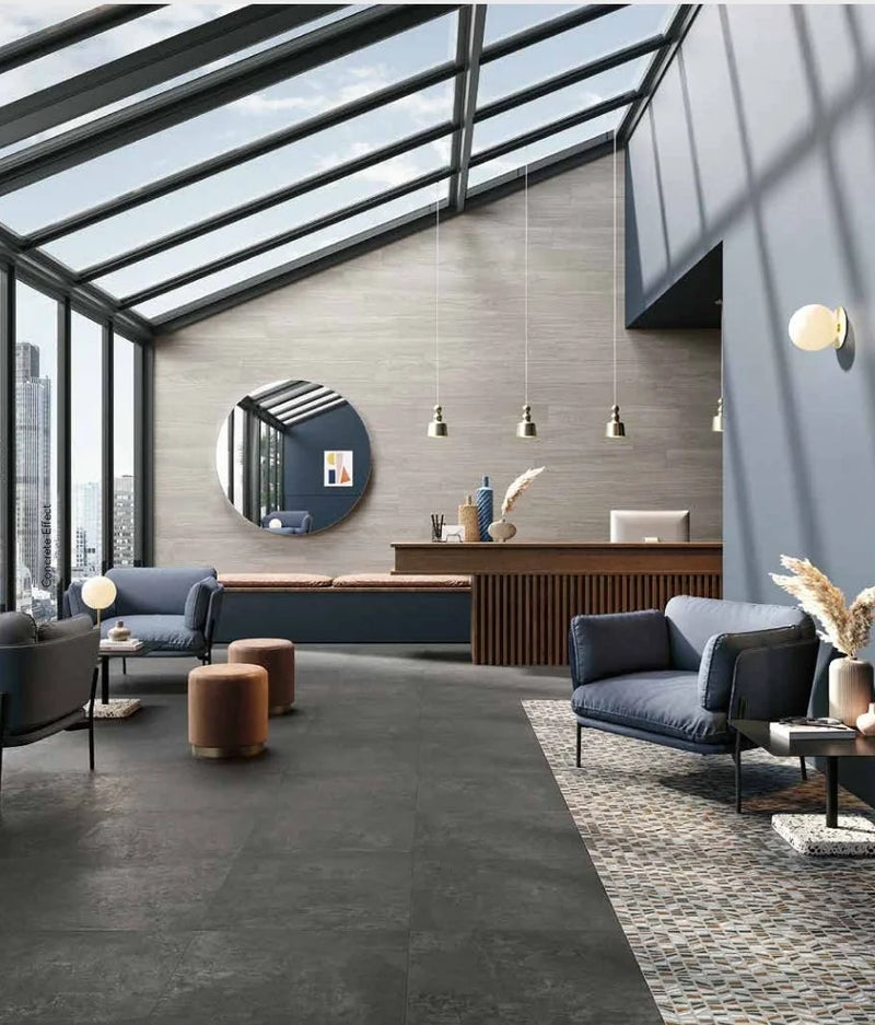 Essential Graphite 12x24 Matte Porcelain Tile