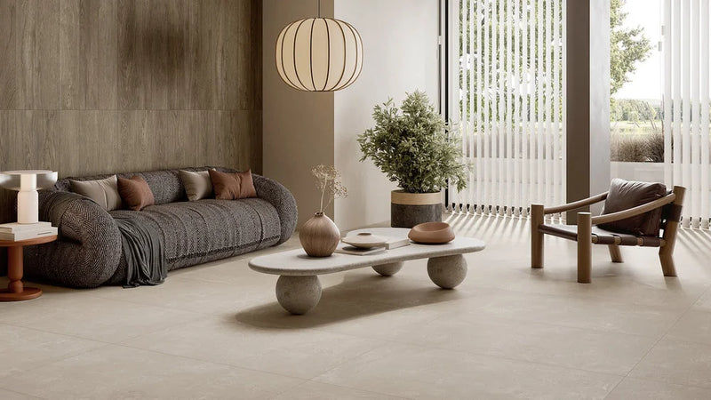 Essential Beige 24x24 Matte Porcelain Tile