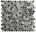 Essential 12.4x11.42 Glass Mosaic