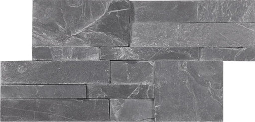 Estratos Negro 7.1x13.8 Brick Matte Porcelain Tile