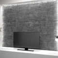 Estratos Negro 7.1x13.8 Brick Matte Porcelain Tile