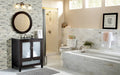 Everest Interlocking Pattern Misc. 0.31 Inch Porcelain Stone Blend Mosaic Tile