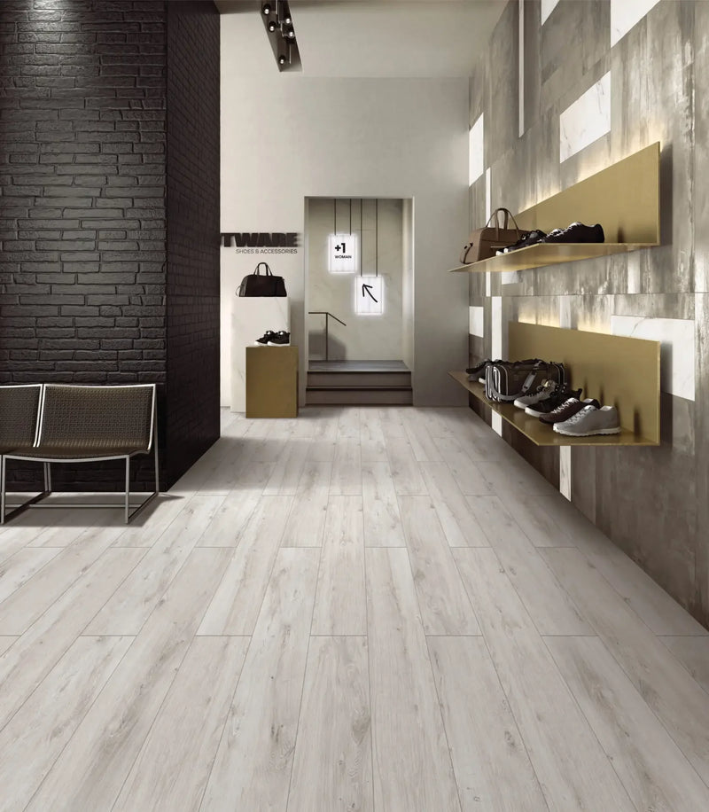 Everglade Silver Gray 8x48 Glazed Porcelain Tile