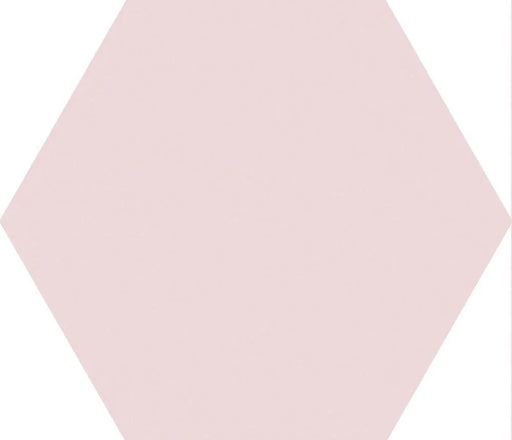 Exa Dusty Pink 5.9x6.7 Hexagon Ceramic Tile