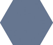 Exa Índigo 5.9x6.7 Hexagon Matte Porcelain Tile