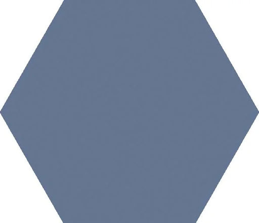 Exa Índigo 5.9x6.7 Hexagon Matte Porcelain Tile