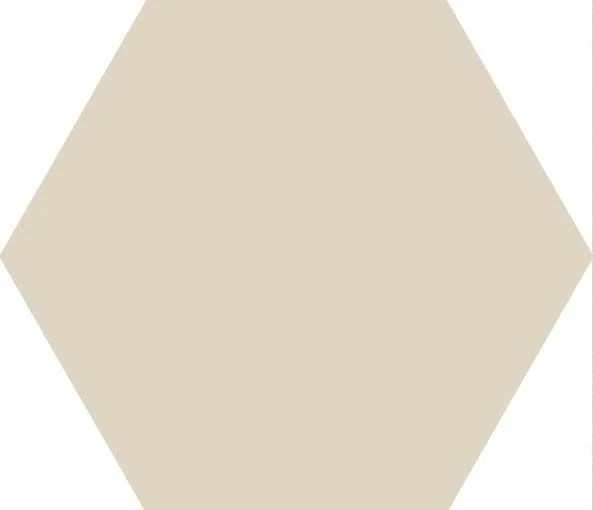 Exa Sand 5.9x6.7 Hexagon Matte Porcelain Tile